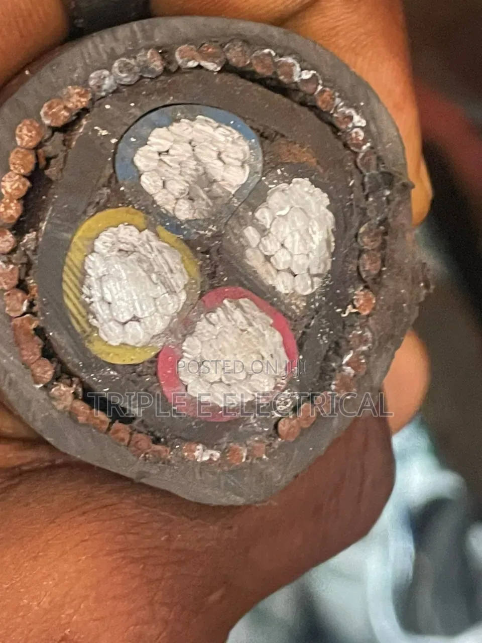 70mm 4 Core Armoured Cable Aluminum