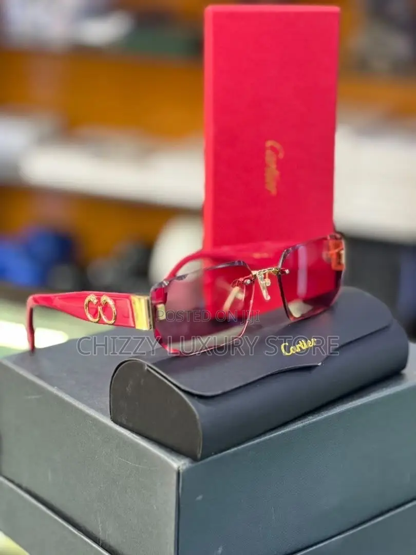 Cartier Quality Luxury Men Sunglasses