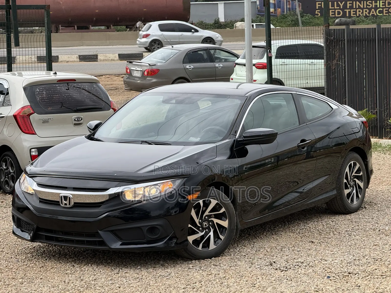 Honda Civic LX Coupe 2018 Black