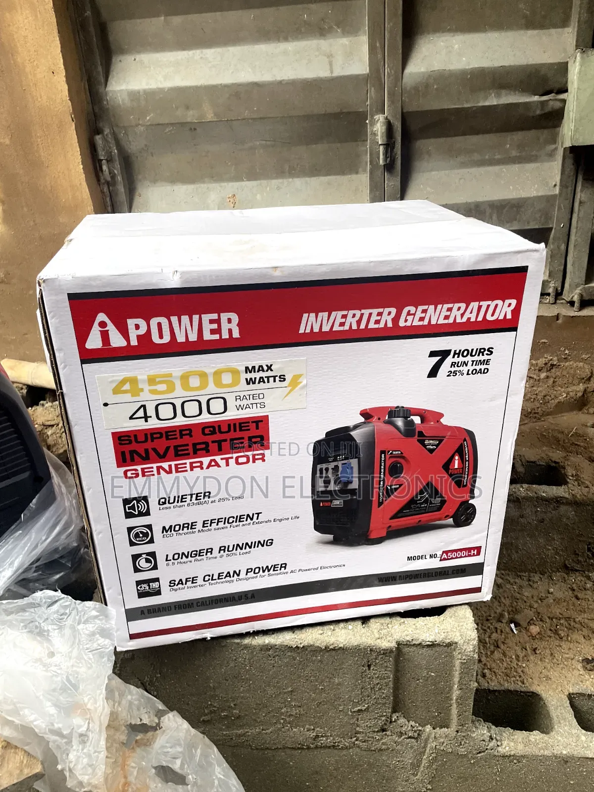 Ipower 4.5kva Portable Inverter Generator