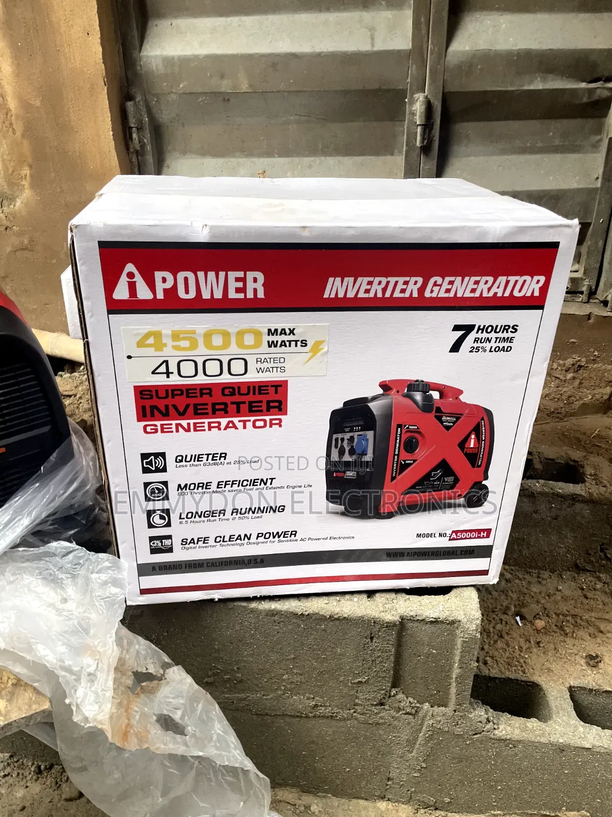 Ipower 4.5kva Portable Inverter Generator