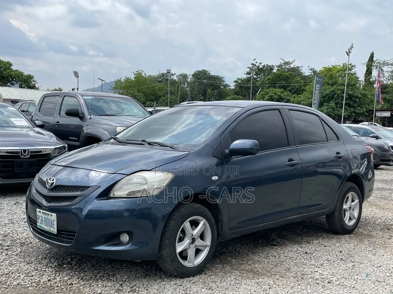 Toyota Yaris 2008 Blue