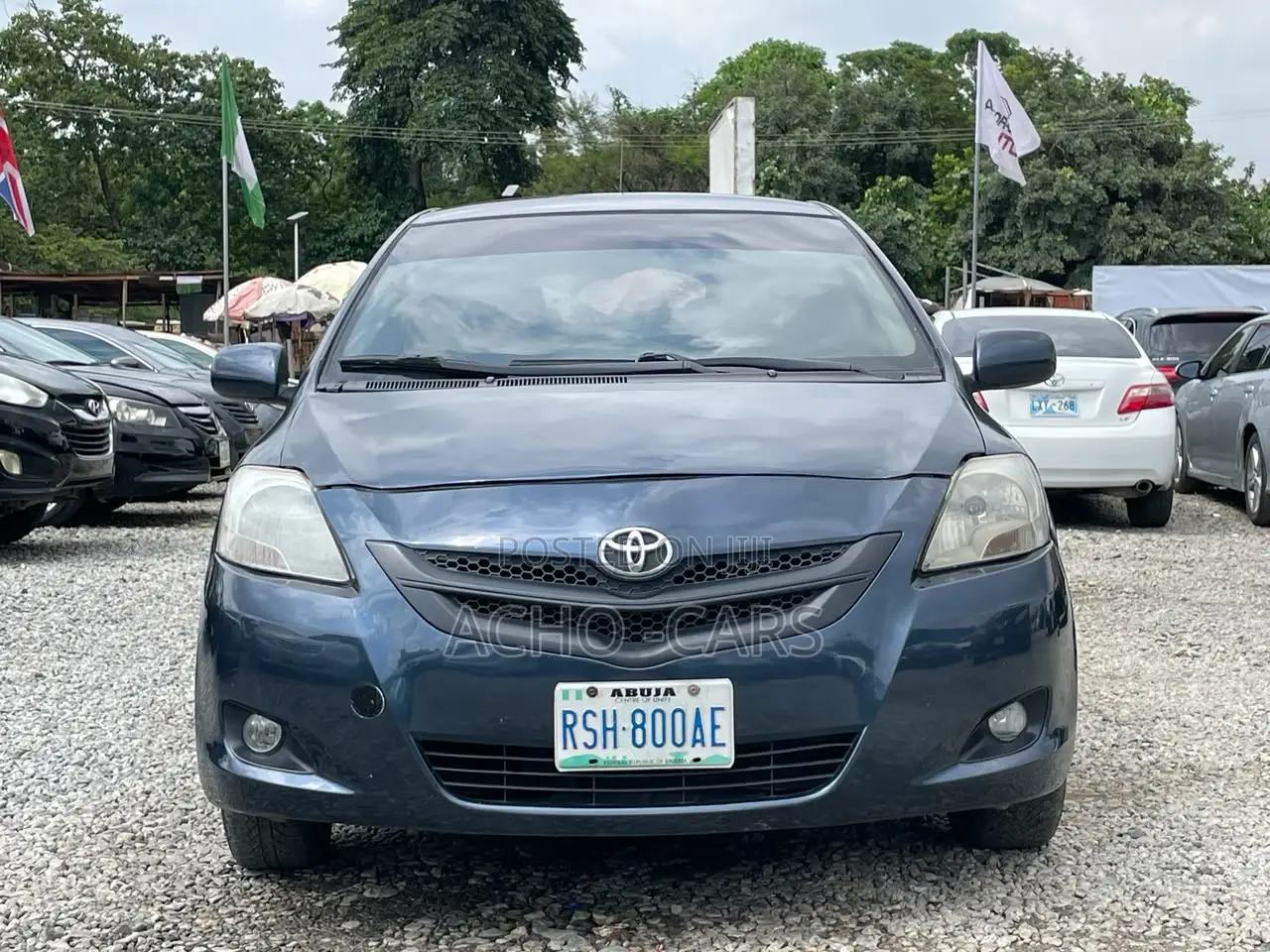 Toyota Yaris 2008 Blue