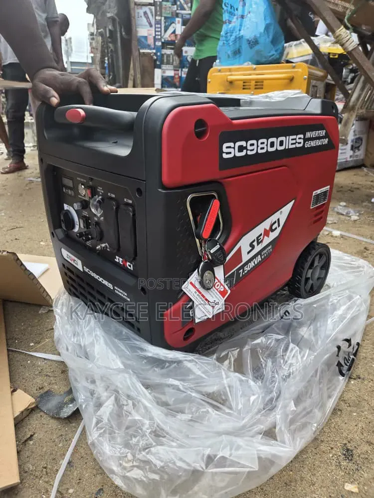 Original Senci Sc9800ies 7.5kva Generator – Ideal for Home Office