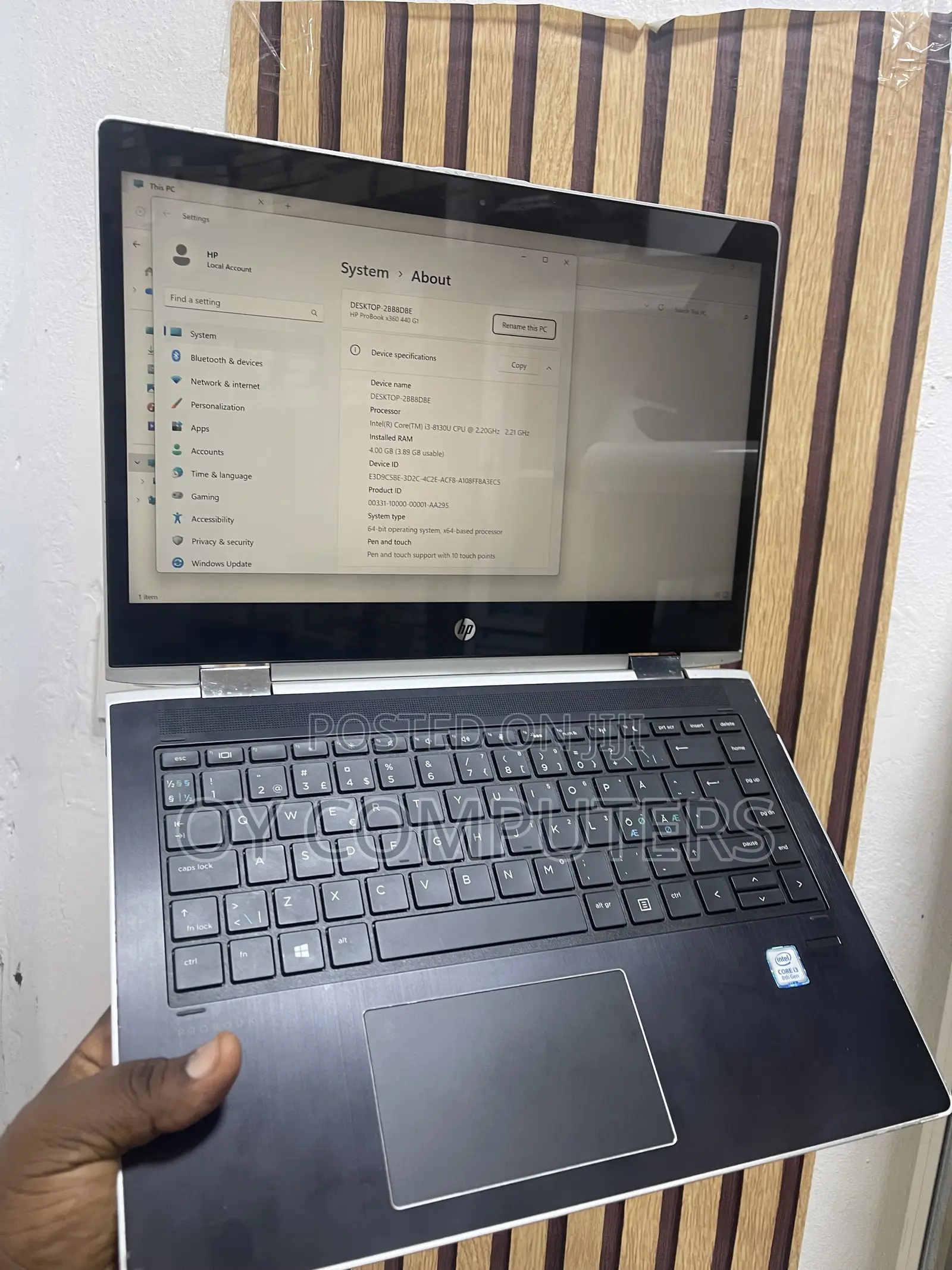 Laptop HP ProBook 440 G1 4GB Intel Core i3 SSD 256GB