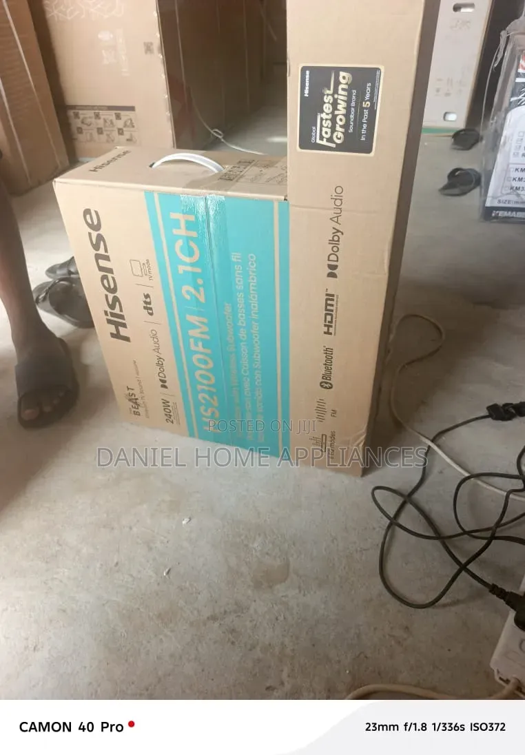 Hisense Hs2100fm 2.1ch Soundbar System