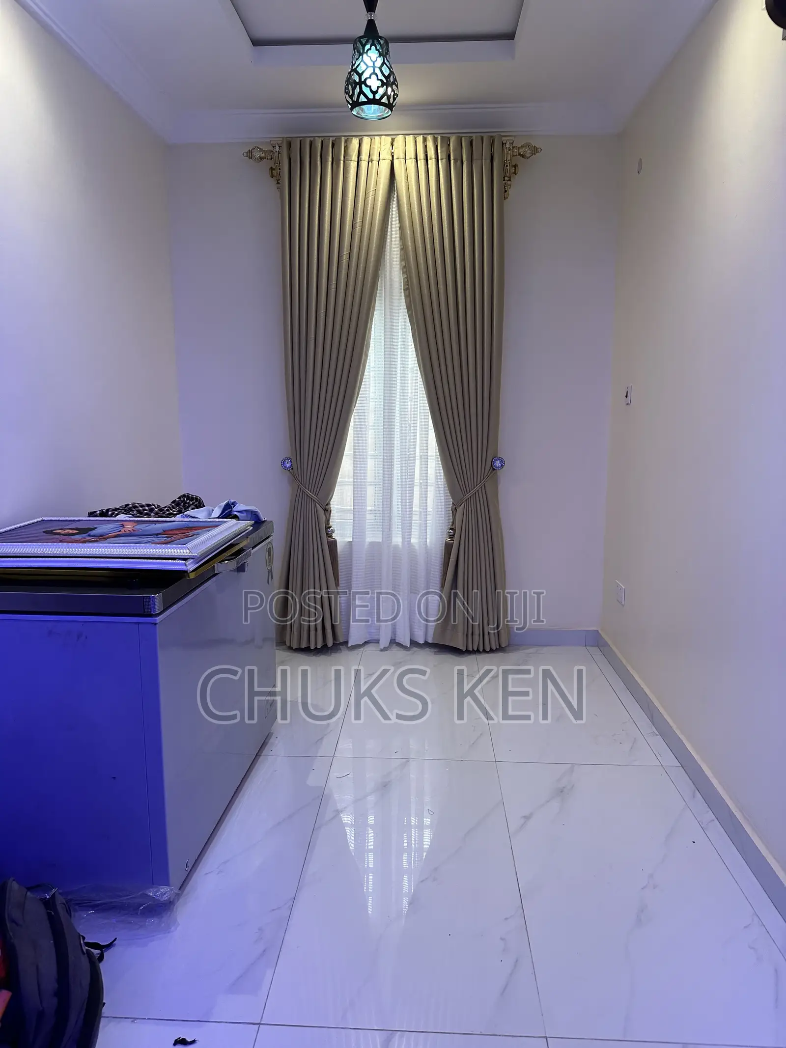 Luxury Curtain With Antique Pole and Accessories