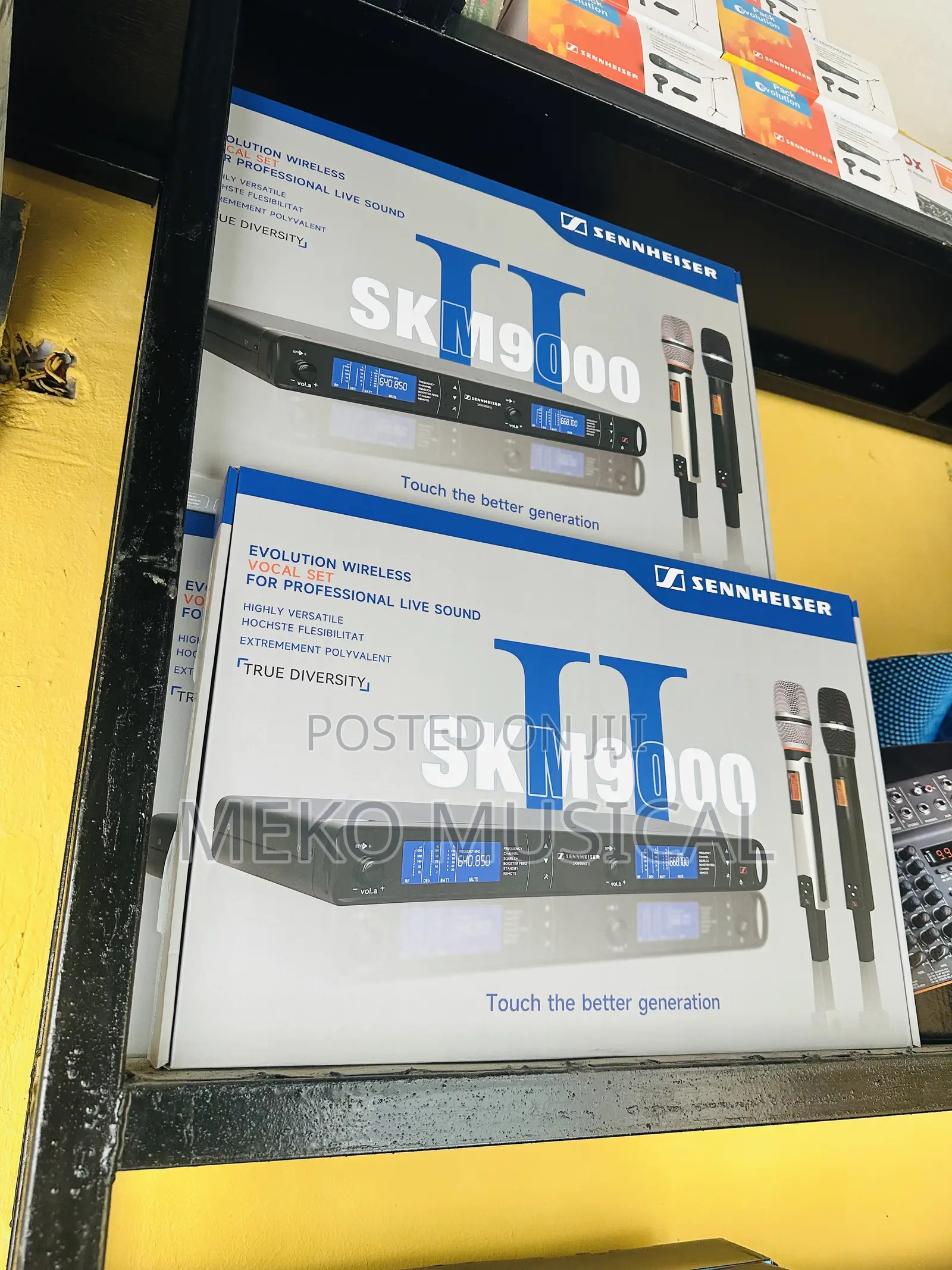 Sennheiser Smk900 Double Handle Microphone 