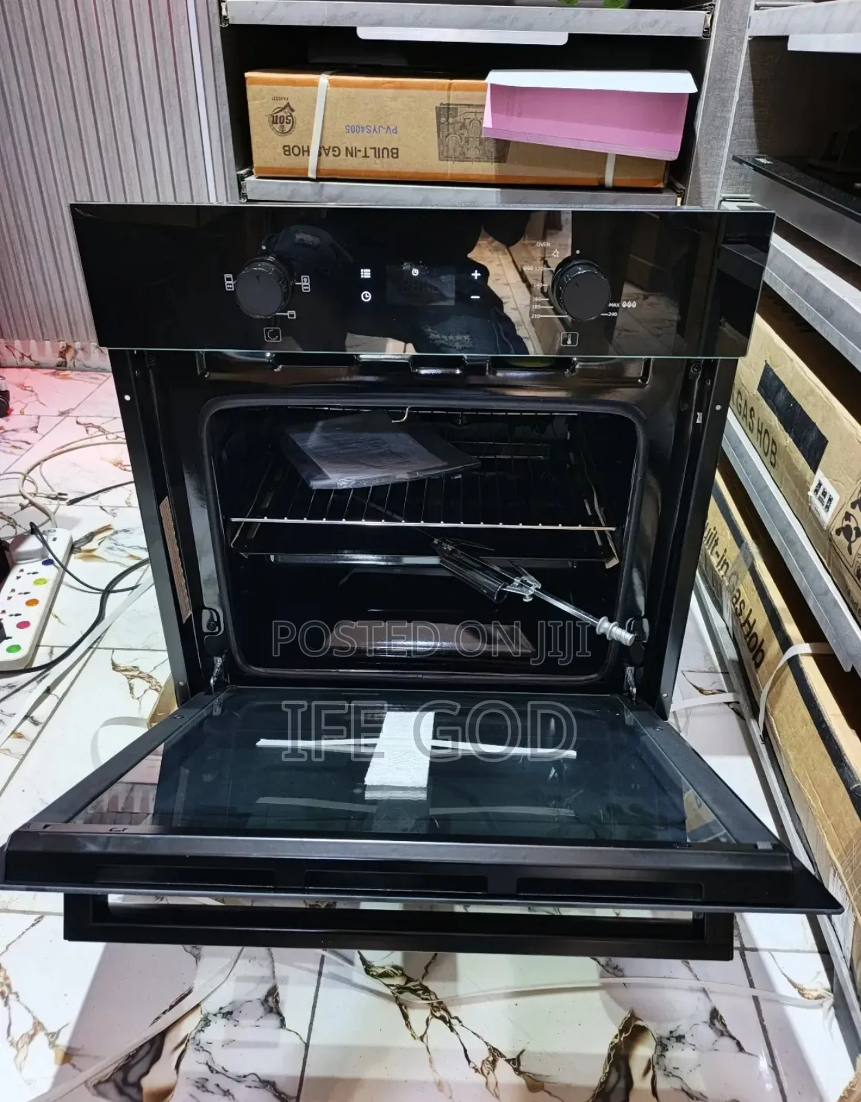Quality Bosch Inbuilt Cabinet 60cm Gas Electric Oven Led Display.