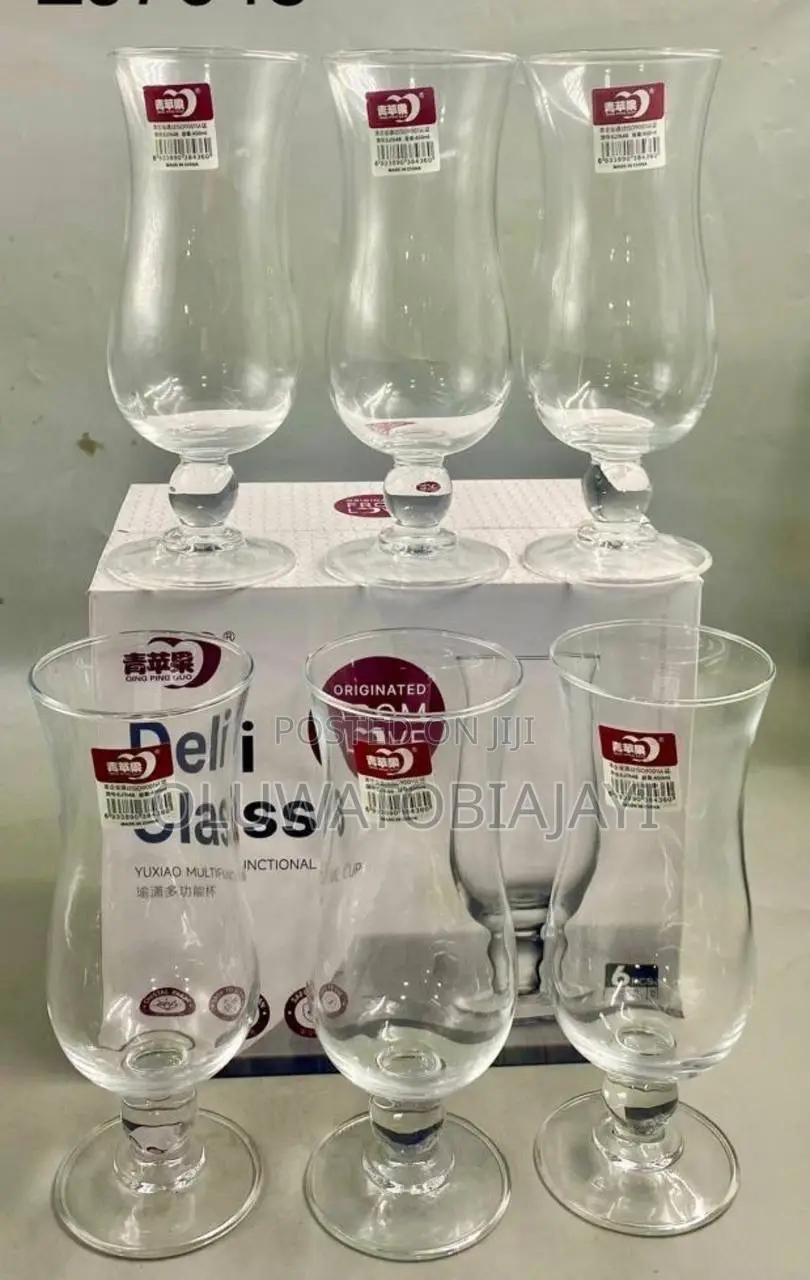 6pcs Glass Cup