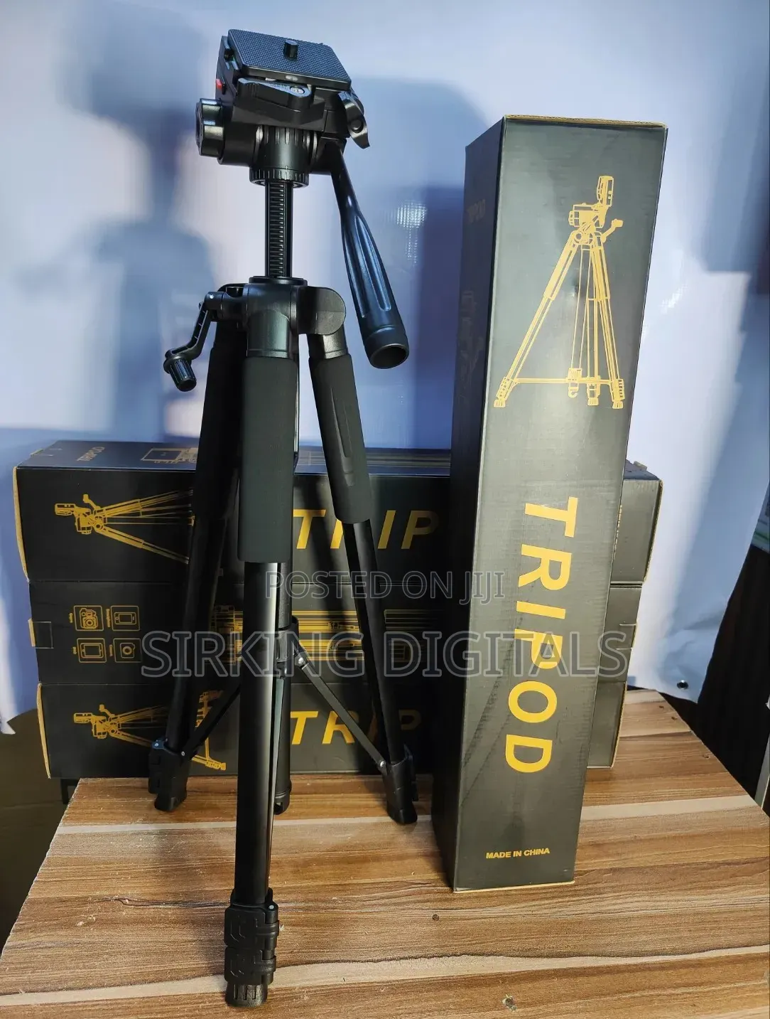 Adjustable Mobile Tripod Stand for Phones and Camera