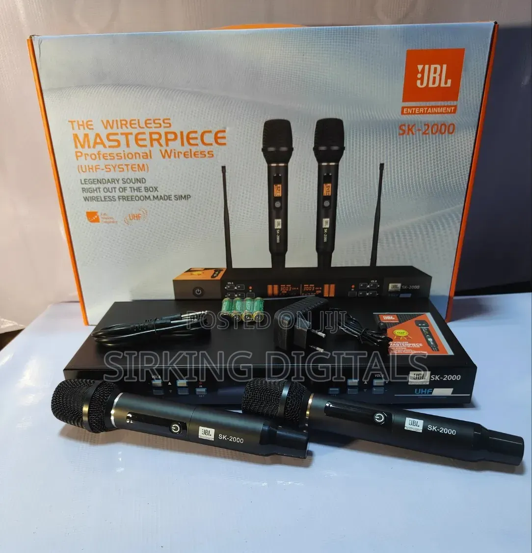 Sk-2000 Masterpiece Jbl Professional Wireless Microphone