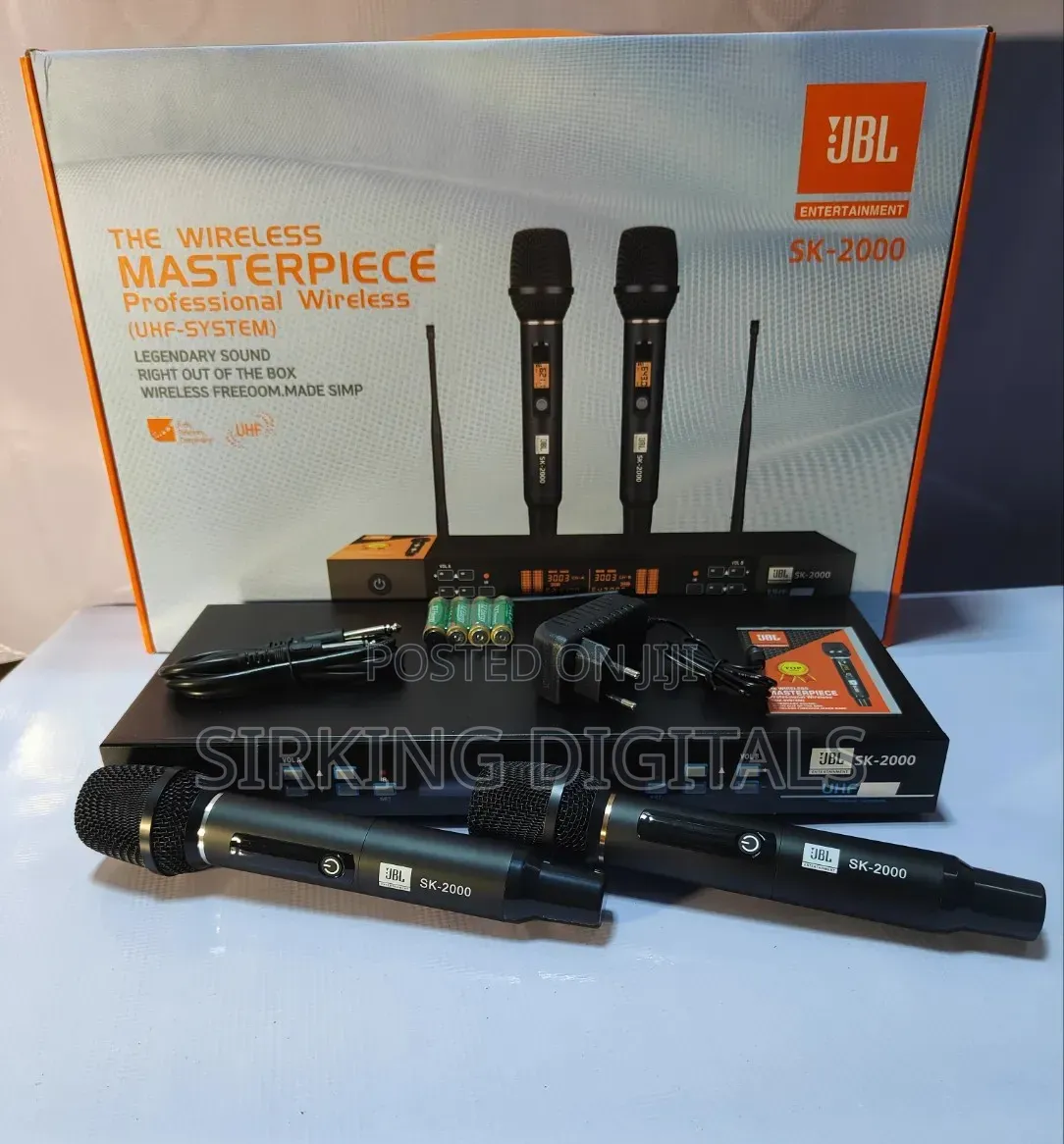 Sk-2000 Masterpiece Jbl Professional Wireless Microphone