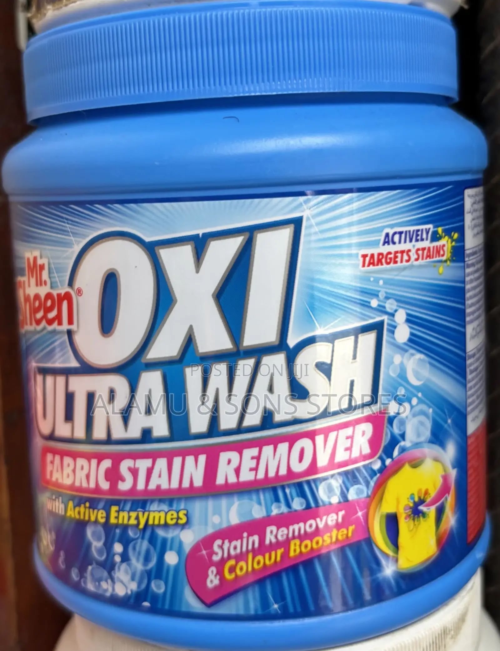 Mr. Sheen Oxi Ultra Wash Fabric Stain Remover by 12