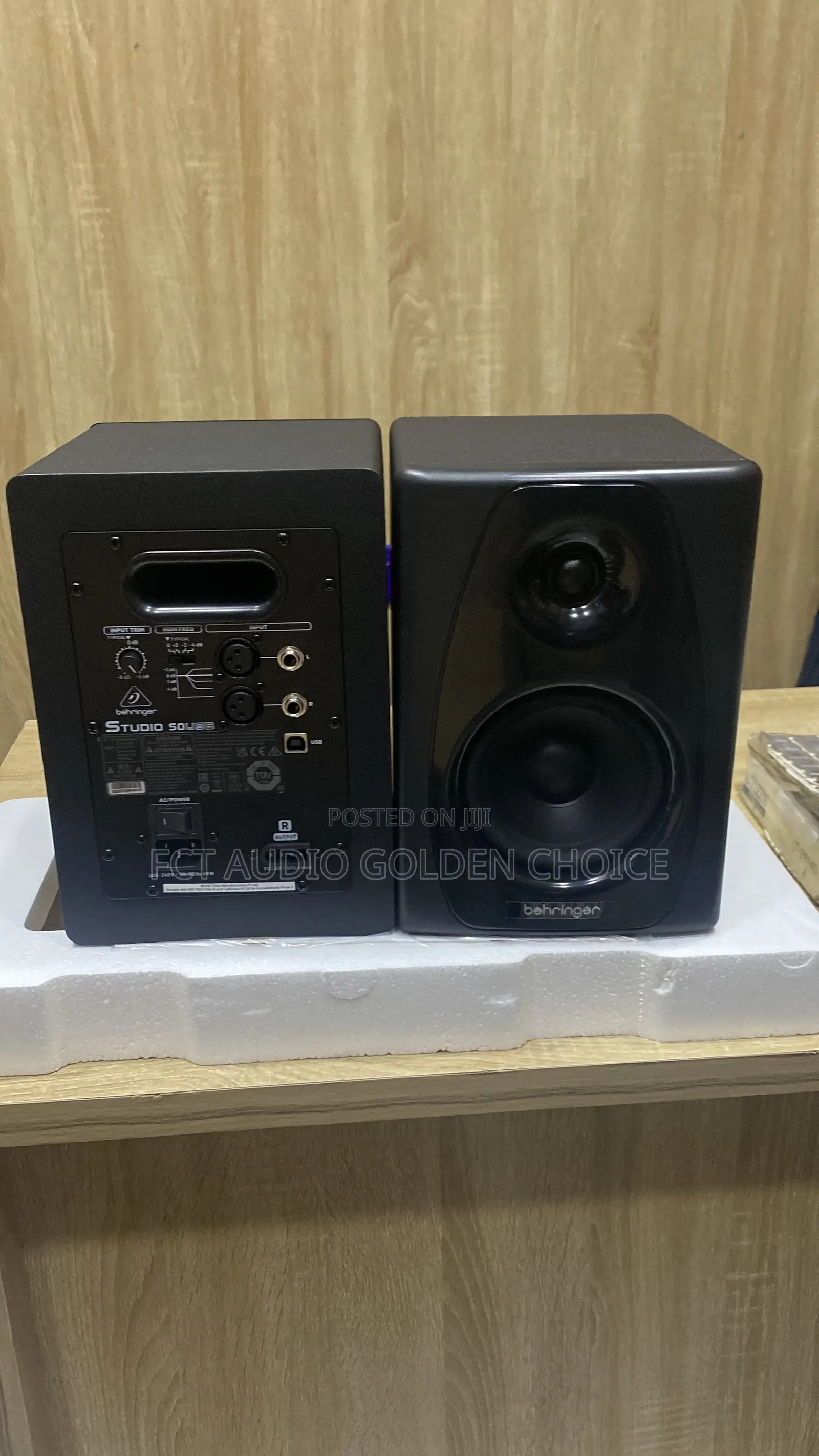 Behringer Studio 50usb Active Studio Monitor Speakers
