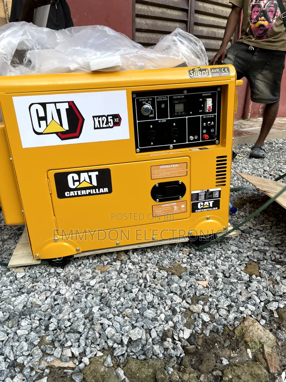 Cat 12kva Soundproof Diesel Generator