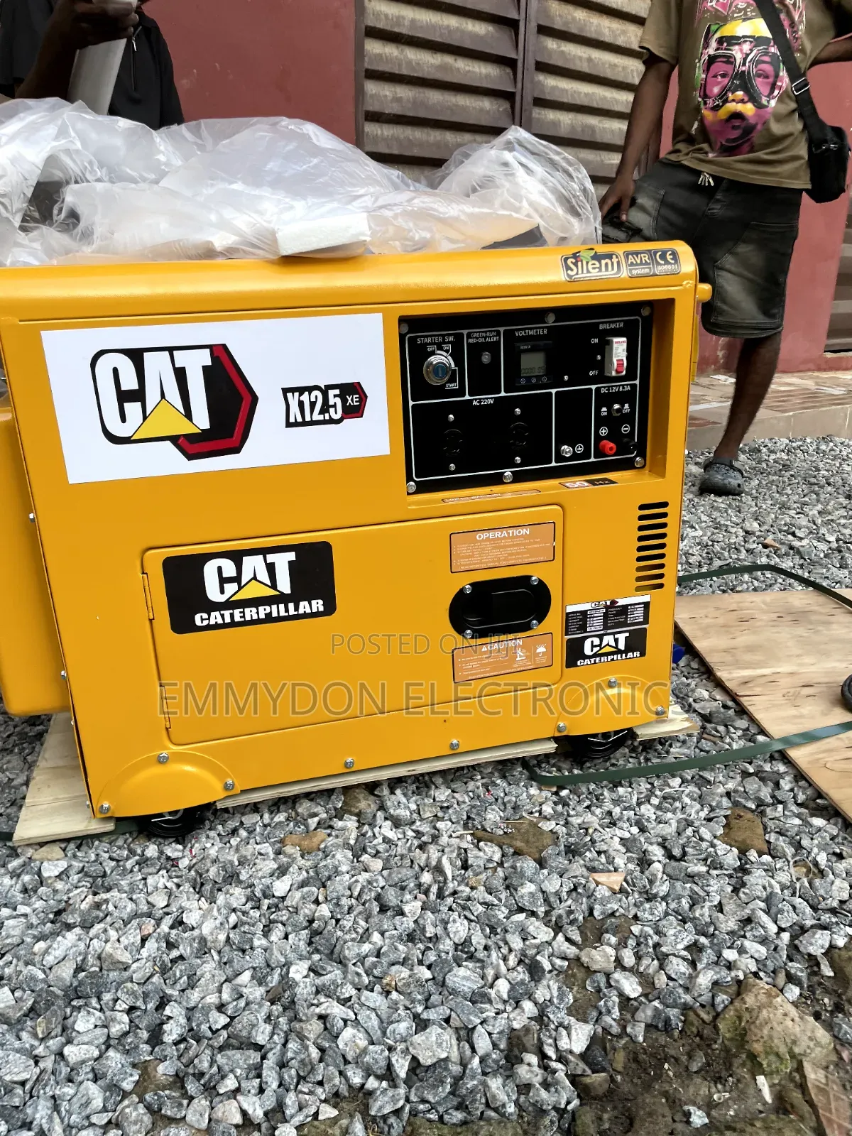 Cat 12kva Soundproof Diesel Generator
