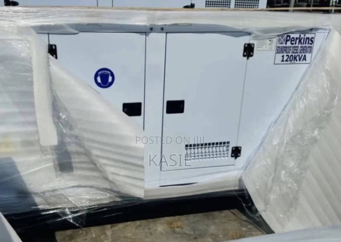 120kva Original Perkins Soundproofed Diesel Generator