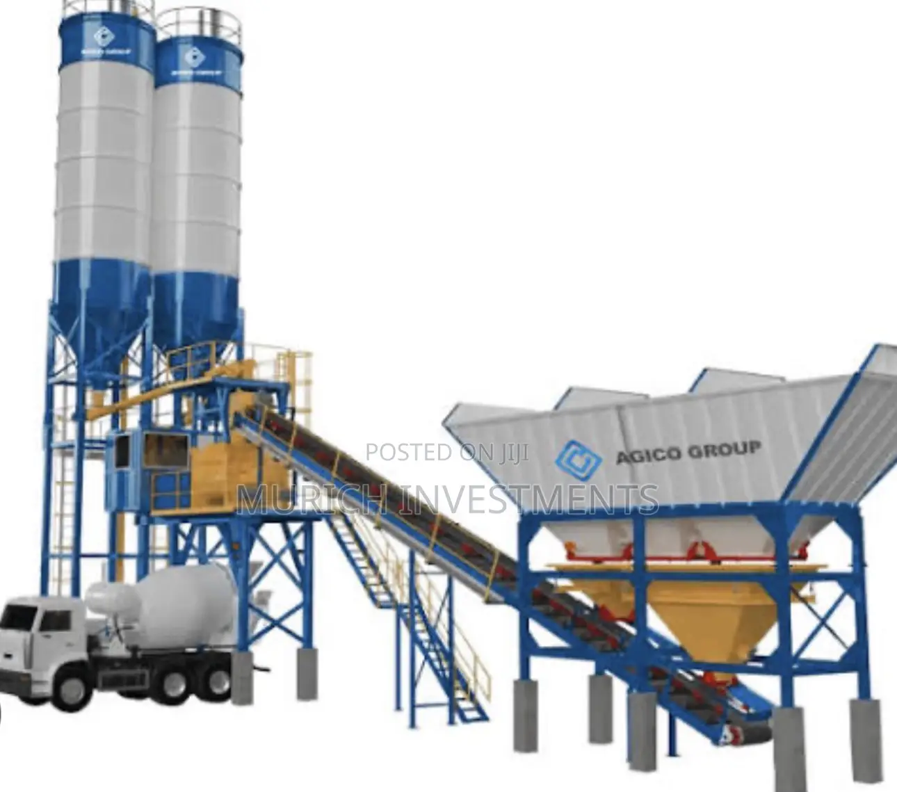 75m3/Hr Concrete Batching Plant High Performance Reliable Production