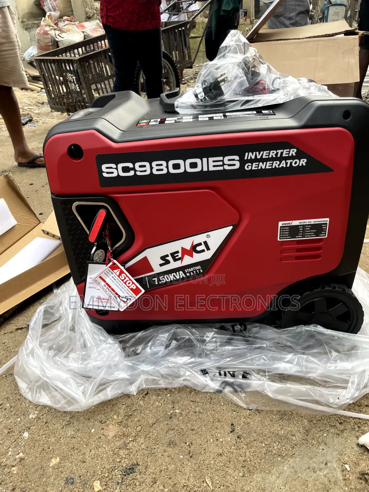 Senci 7.5kva Silent Inverter Petrol Generator