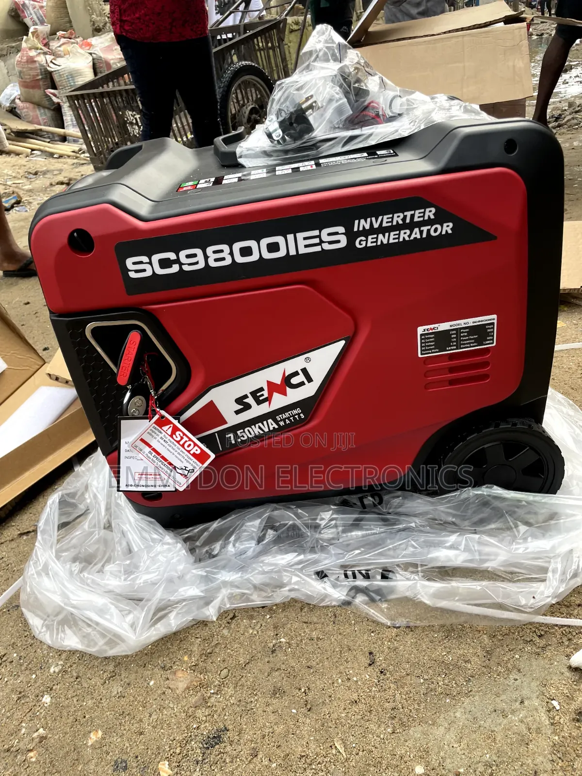 Senci 7.5kva Silent Inverter Petrol Generator