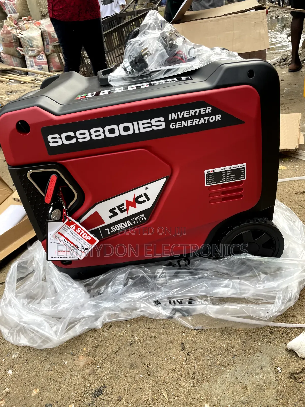 Senci 7.5kva Electric Start Inverter Generator