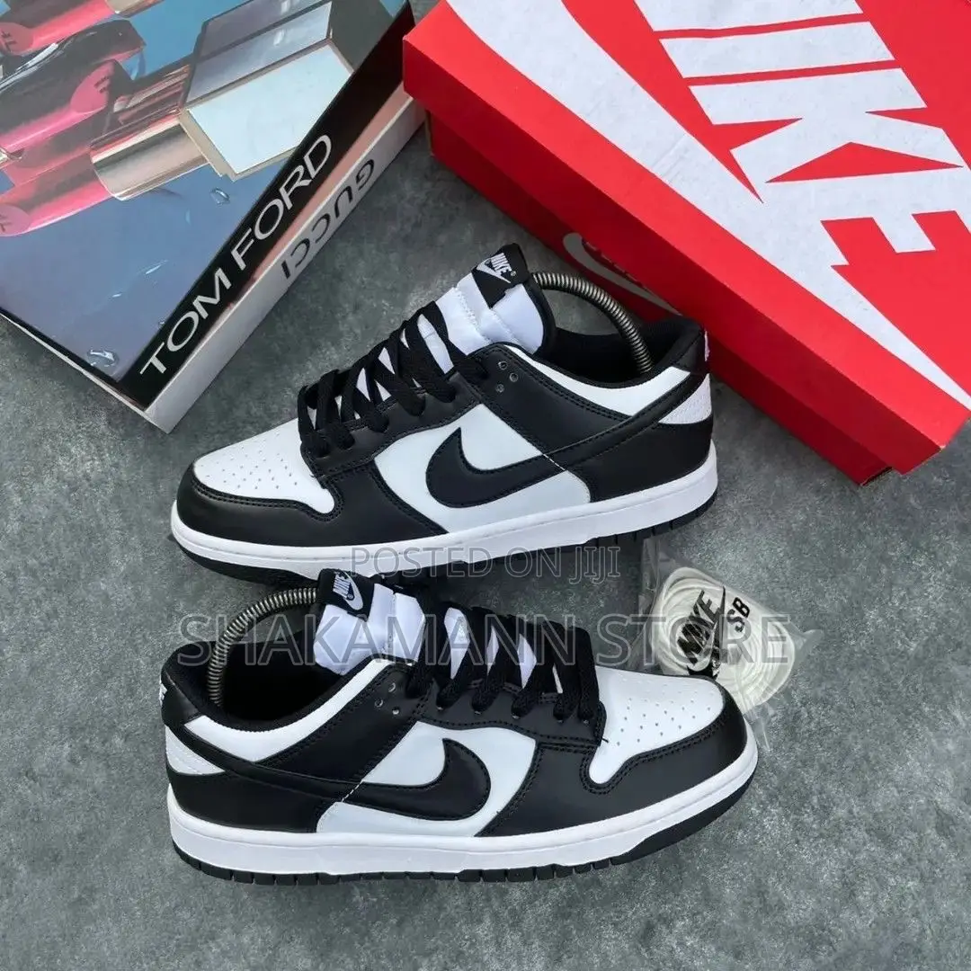 Original Nike Sb Dunk Black and White Panda High Grade