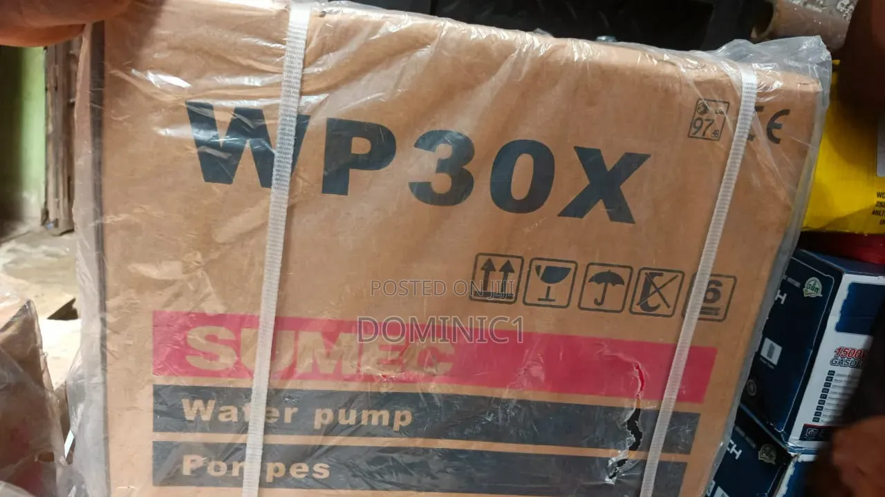 Sumec Wp30x 3-Inch Petrol-Powered Water Pump,