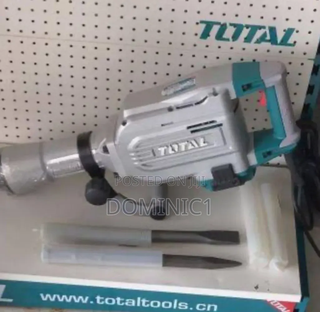 Total 1700w Industrial Demolition Breaker (Model Th215456 16kg
