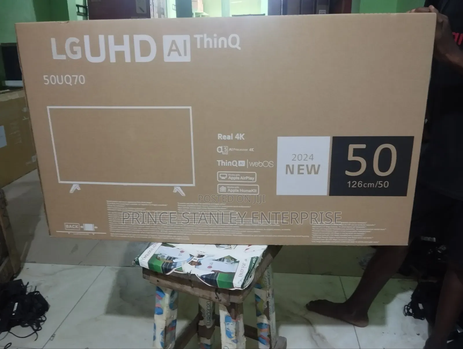 Lg 50-Inch Uhd Smart Tv - Model 50uq70