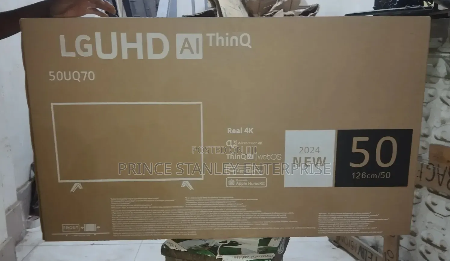 Lg 50-Inch Uhd Smart Tv - Model 50uq70