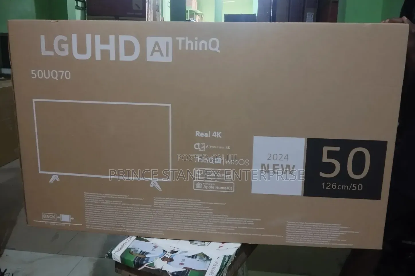 Lg 50-Inch Uhd Smart Tv - Model 50uq70