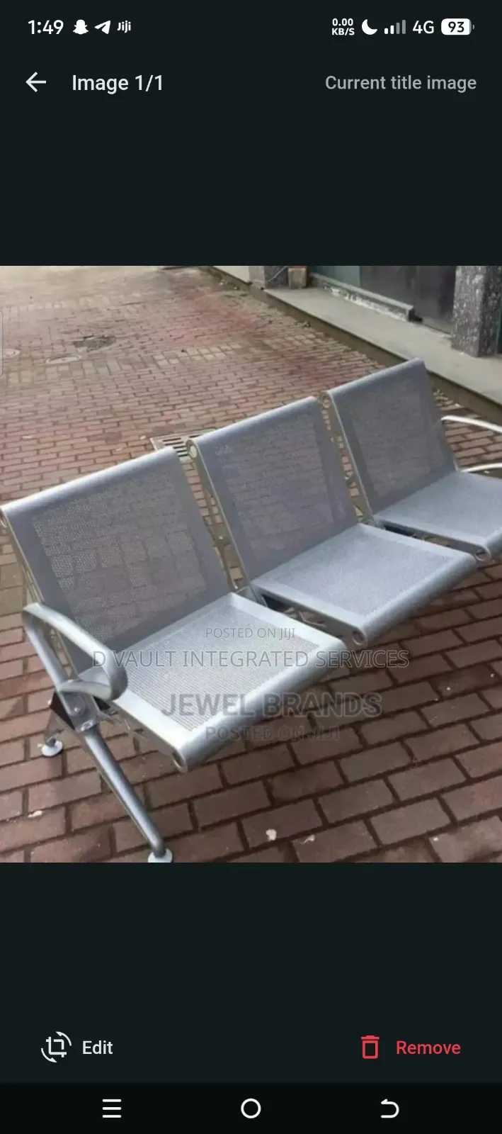 Airport Chair/ 3 in One Chair