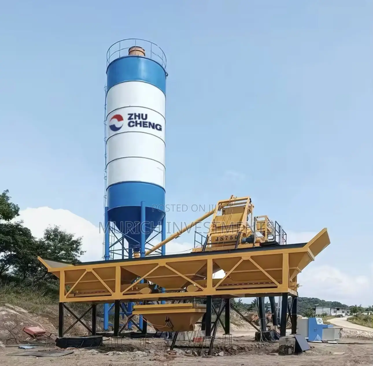 35m3/Hr Concrete Batching Plant – Complete Ready-Mix Concrete Solution