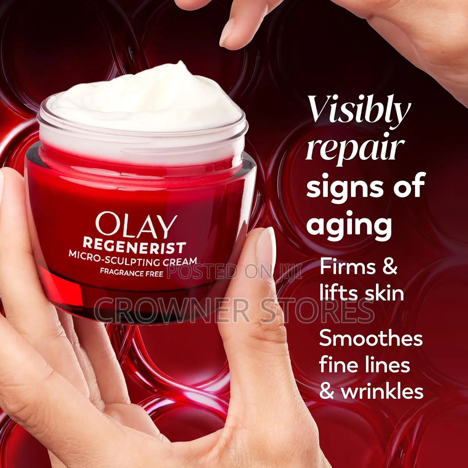 Olay Face Moisturizer, Regenerist Micro-Sculpting Cream for Women 50ml