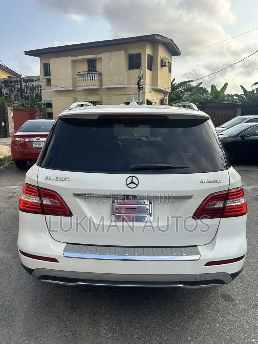Mercedes-Benz M Class ML 350 4Matic 2012 White