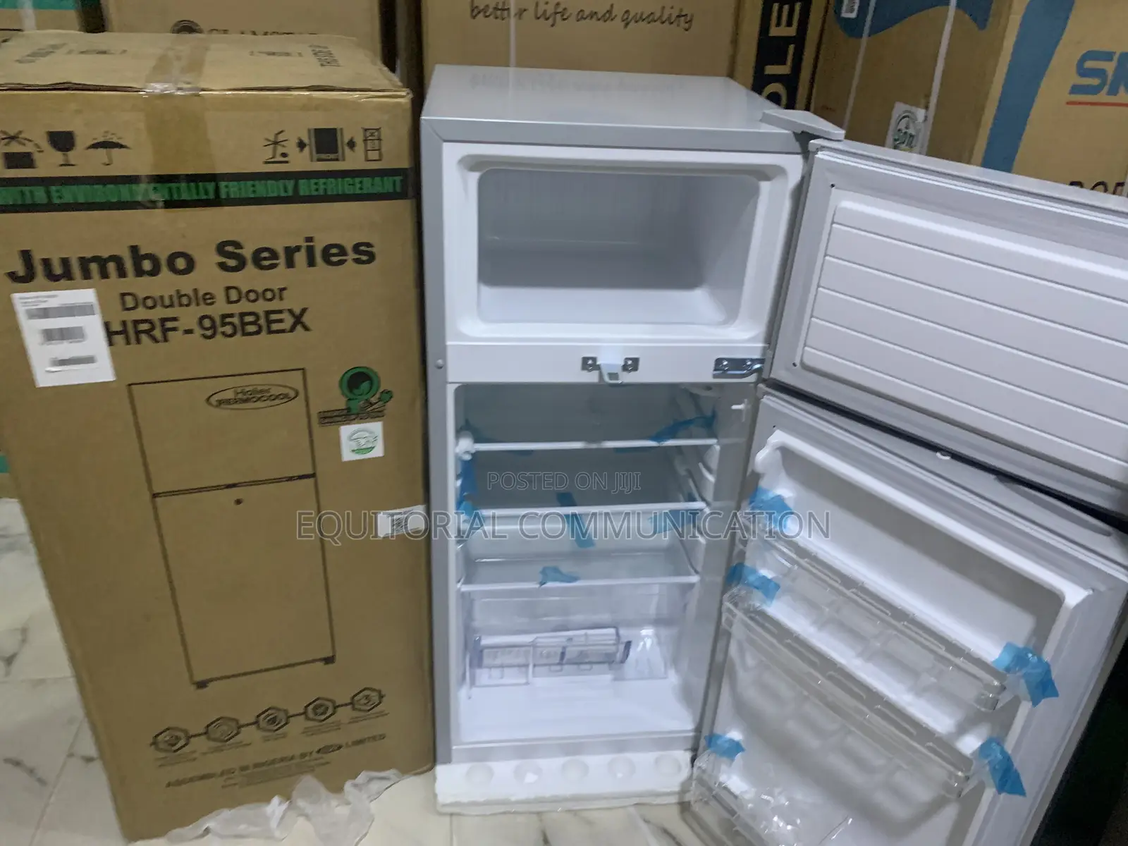 Haier Thermocool 95l Double Door Fridge With Super Fast Cooling