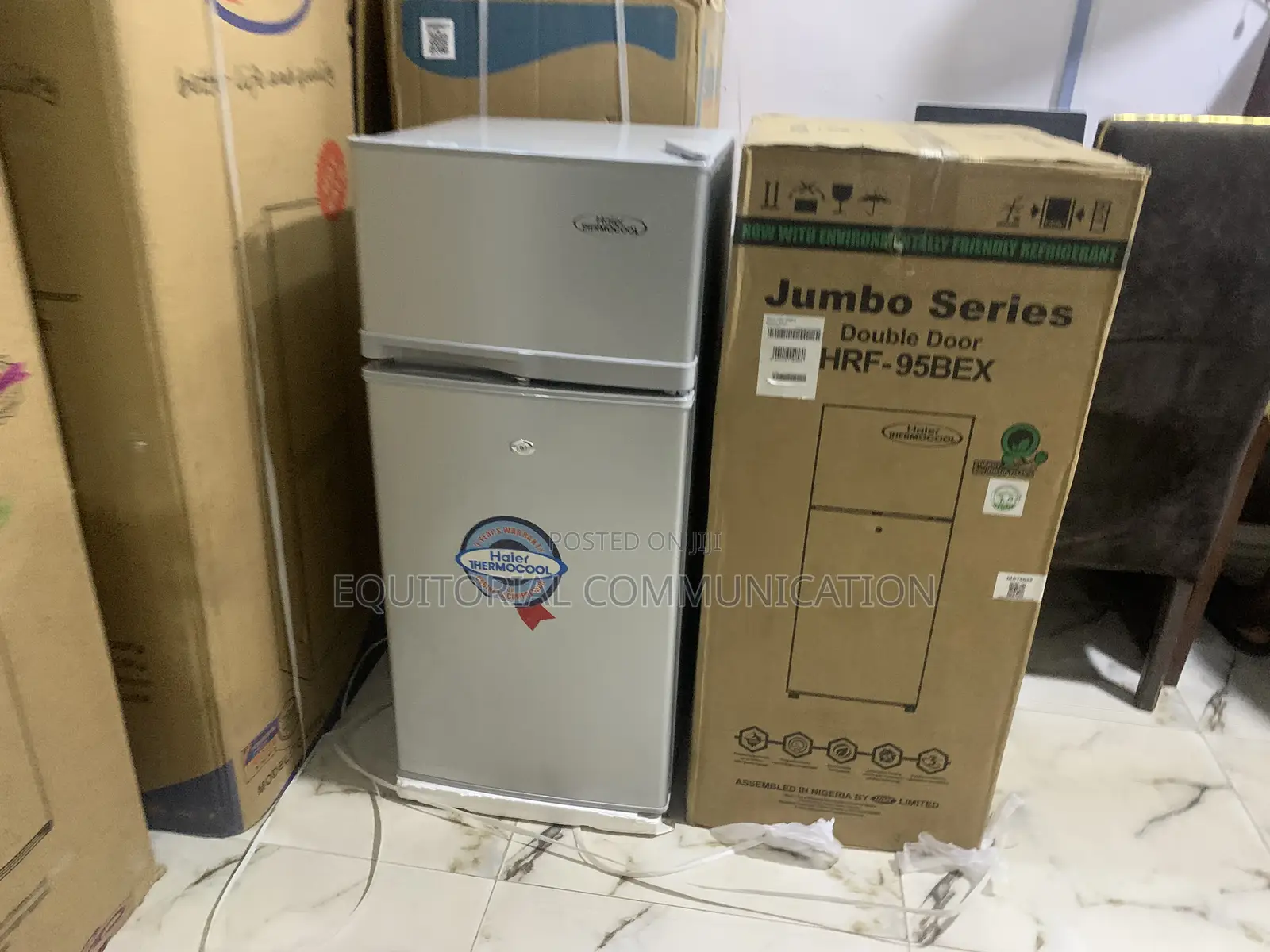 Haier Thermocool 95l Double Door Fridge With Super Fast Cooling