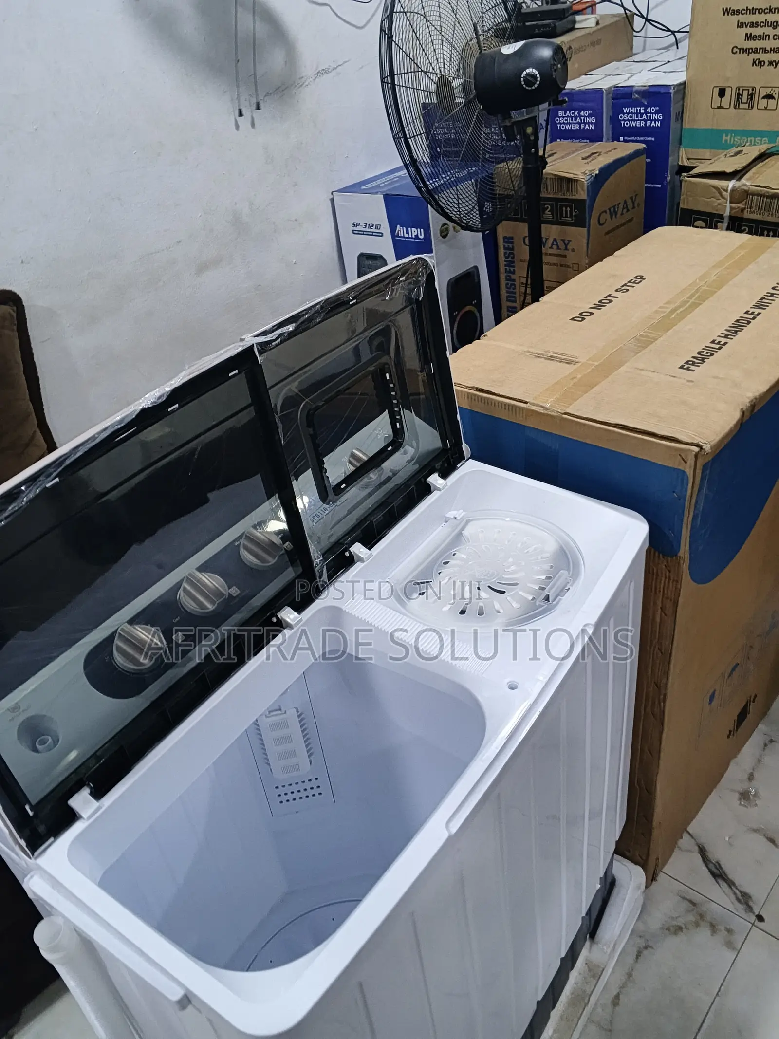 Skyrun 11kg Manual Washing Machine With Spin Tub