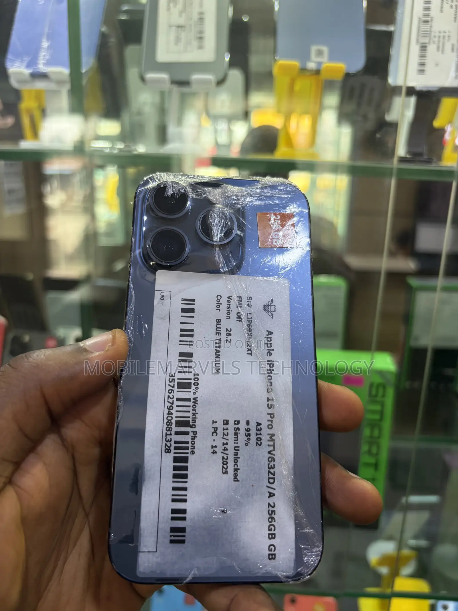 Apple iPhone 15 Pro 256 GB Blue