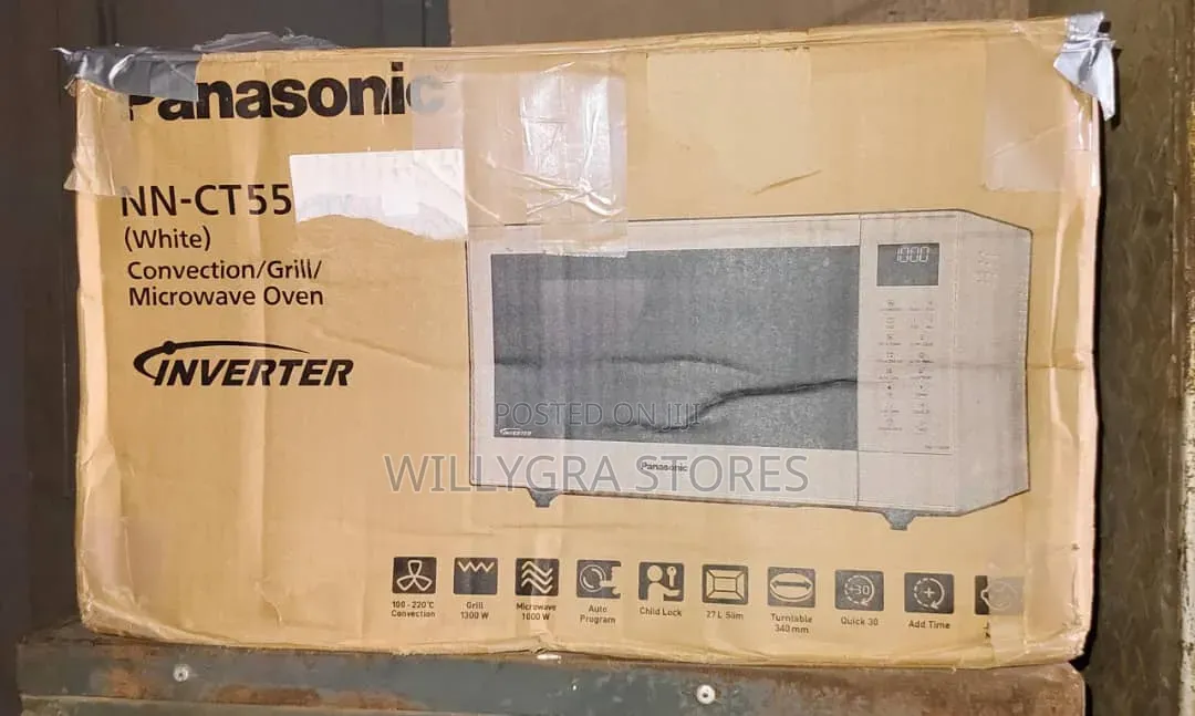 Panasonic 3 in 1 Inverter Microwave 27l White