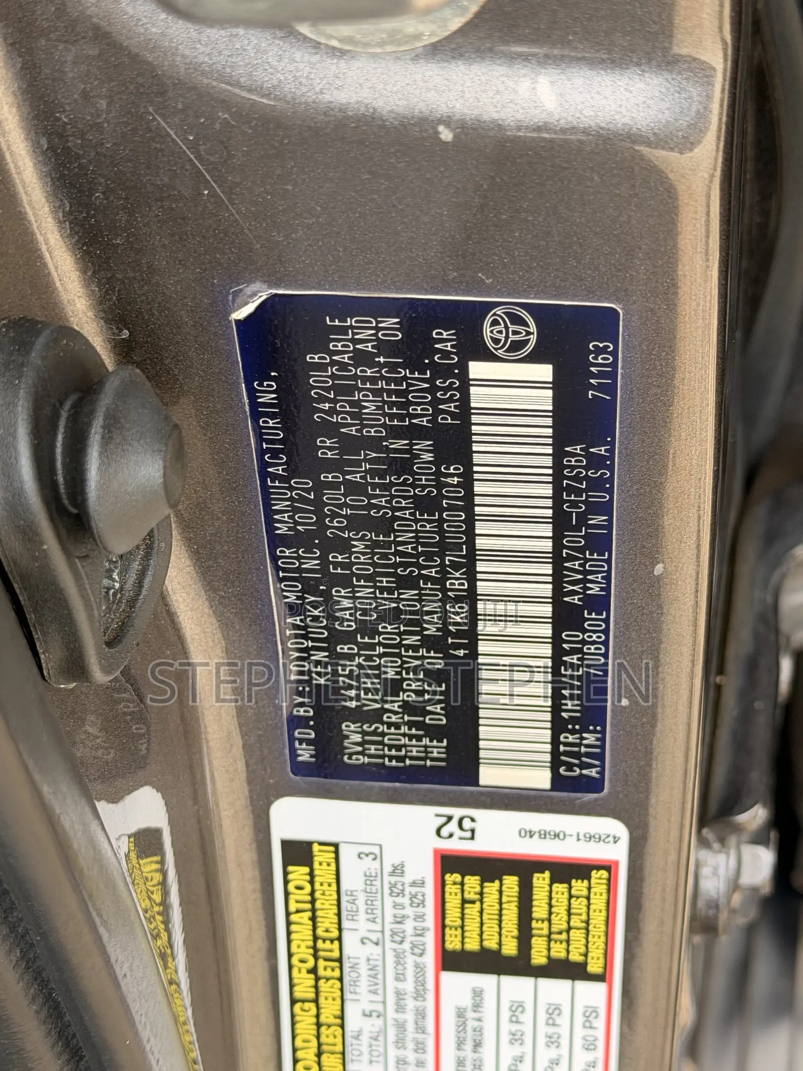 Toyota Camry 2021 Gray