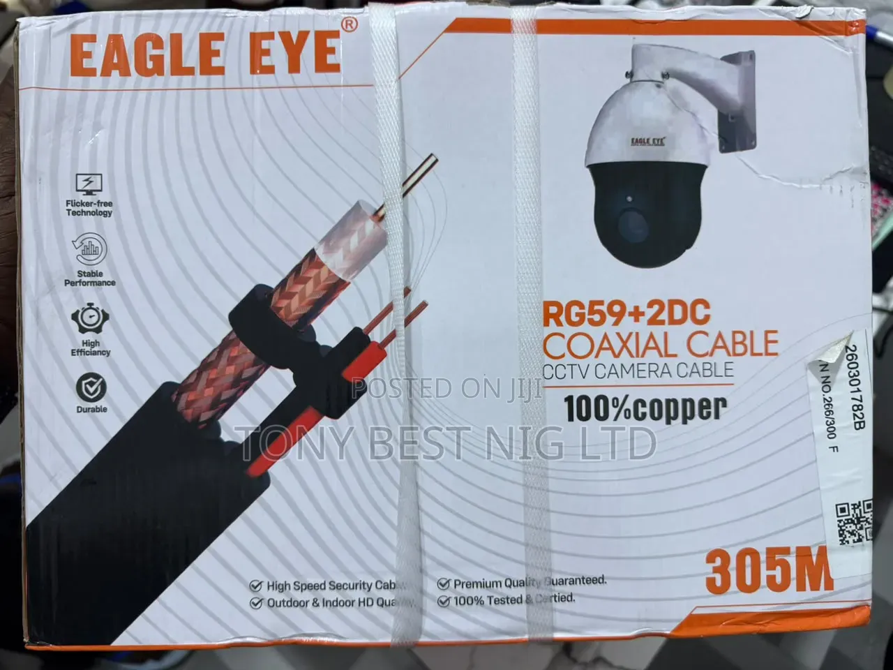Eagle Eye CCTV Digital Video Cable Pure Copper