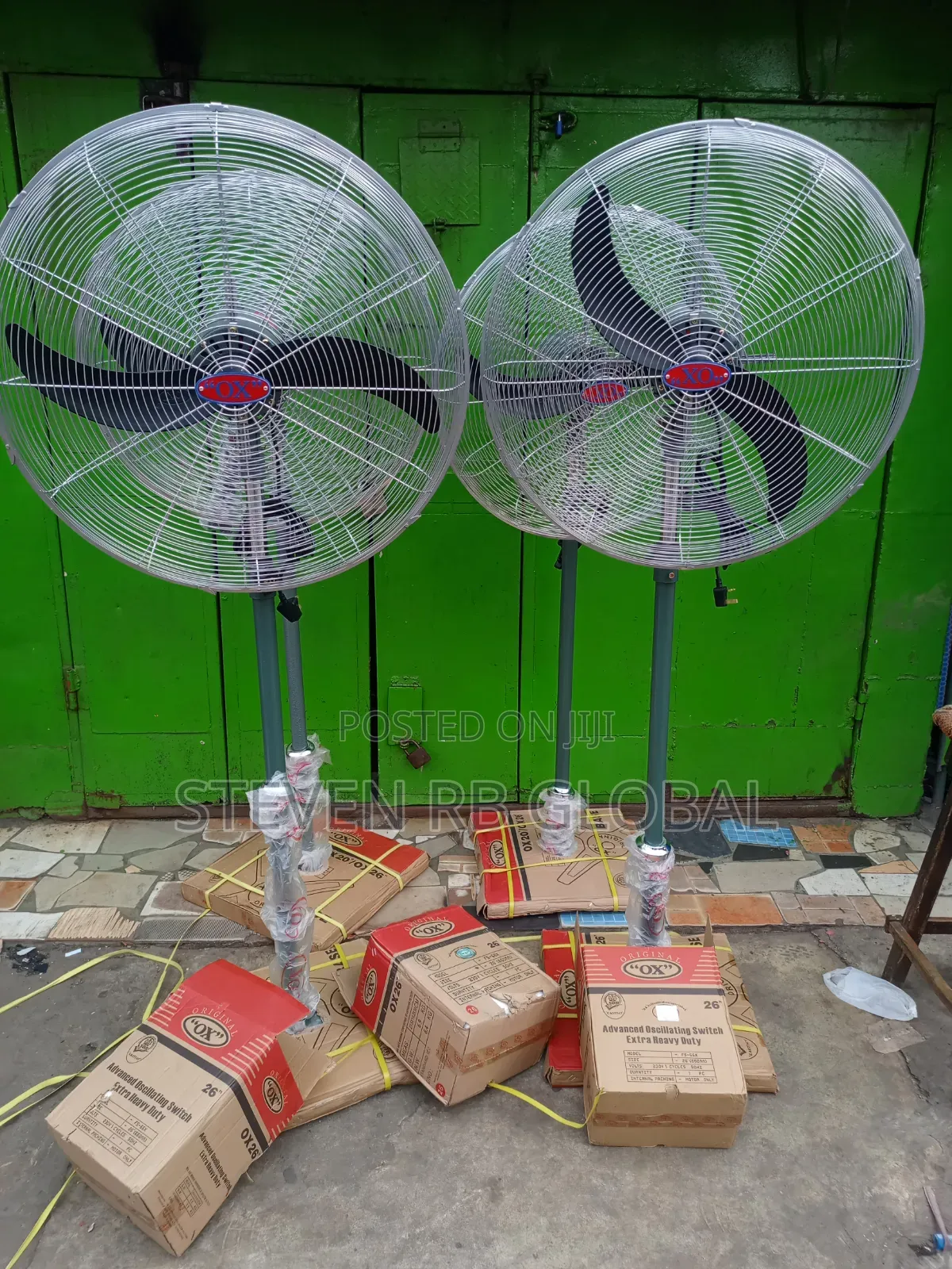 Ox 26" Industrial Standing Fan | Fs-66x