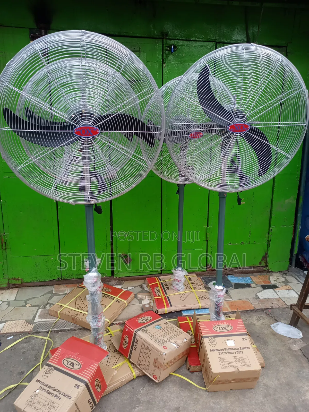 Ox 26" Industrial Standing Fan | Fs-66x