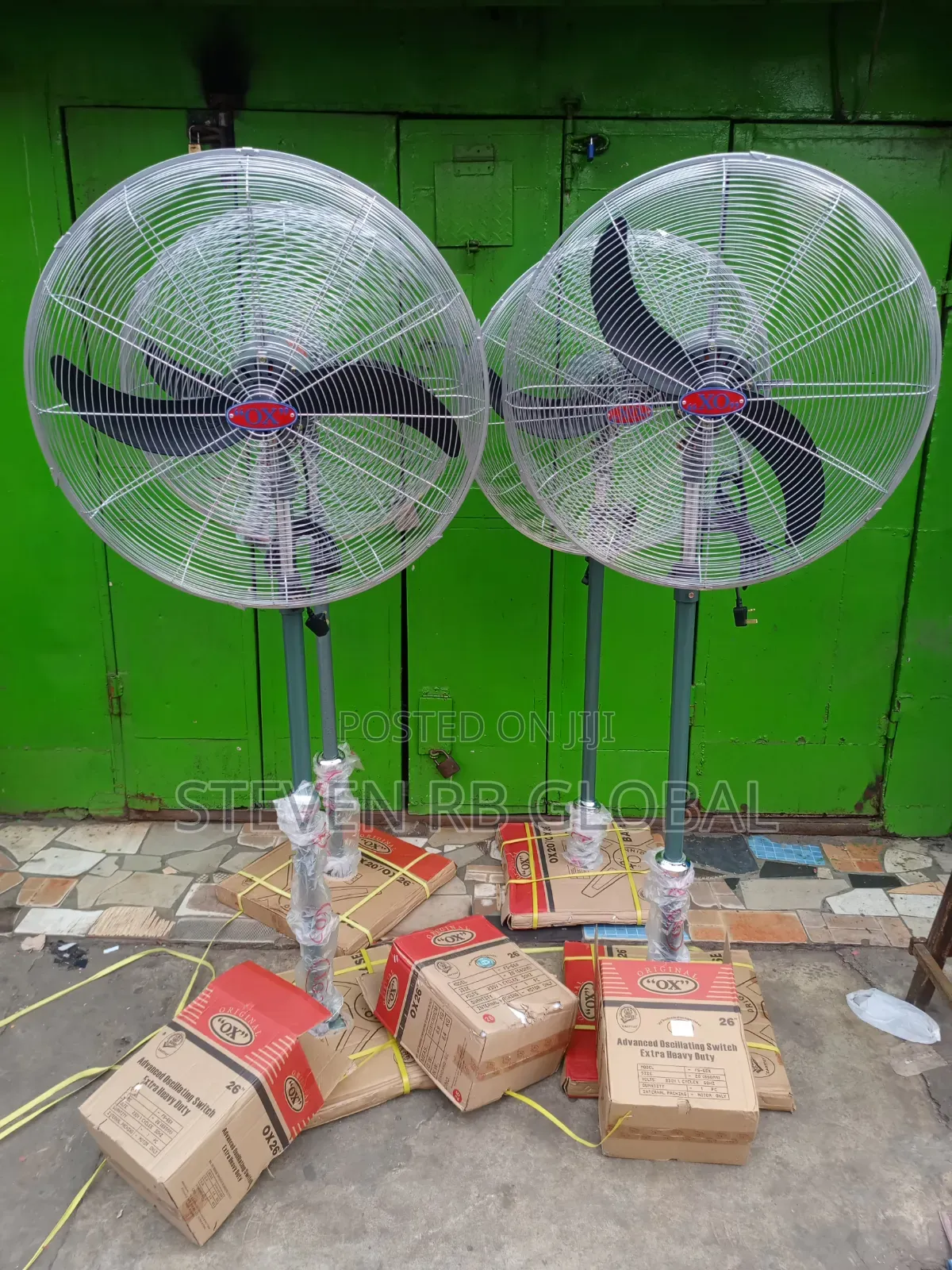 Ox 26" Industrial Standing Fan | Fs-66x