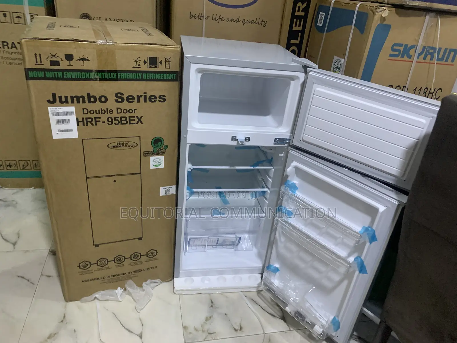 Haier Thermocool HRF-95bex 95l Double Door Refrigerator – Compact St