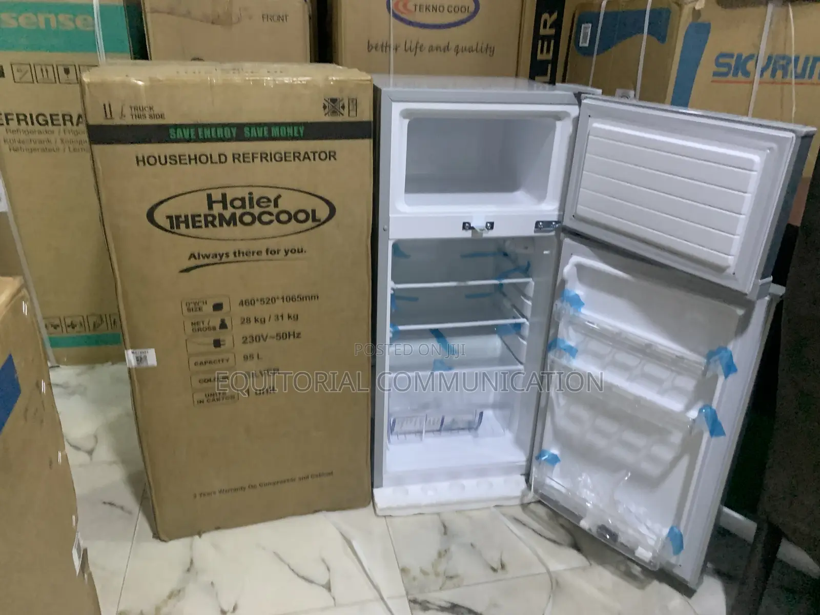 Haier Thermocool HRF-95bex 95l Double Door Refrigerator – Compact St