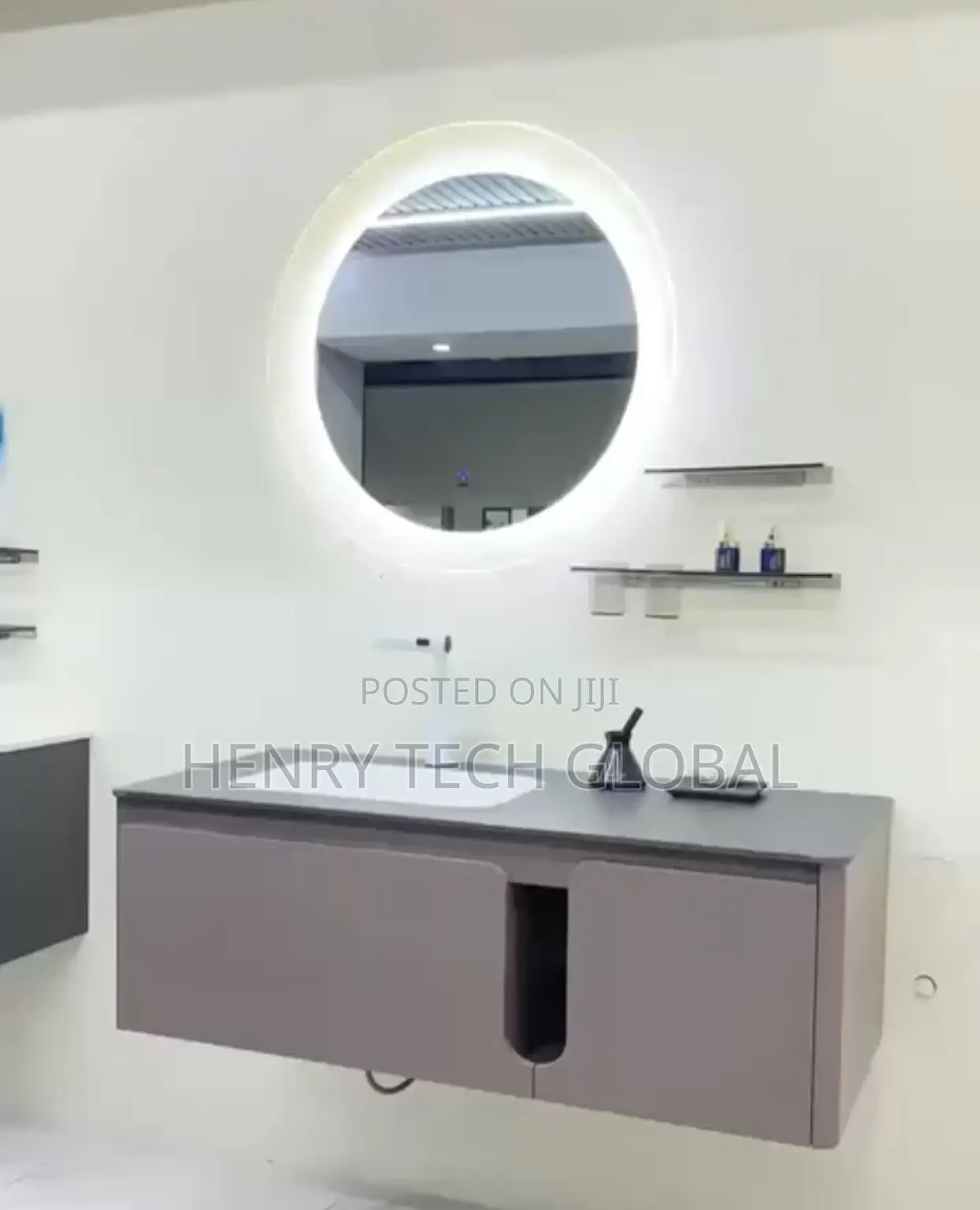 Highly Designs of Cabinets Basin With Mirrors (Size 80,90and 120)