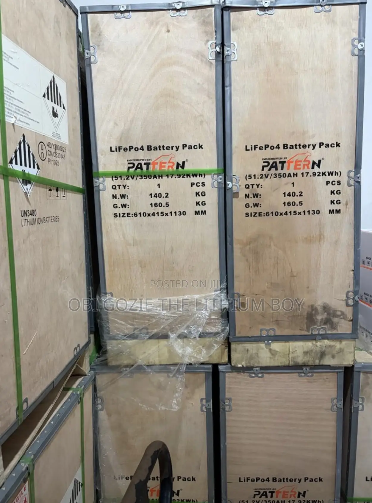 17.5kwh 51.2v Pattern Solar Lithium Battery Best Importer and Seller